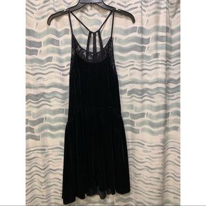 Black Velvet Free People Dress